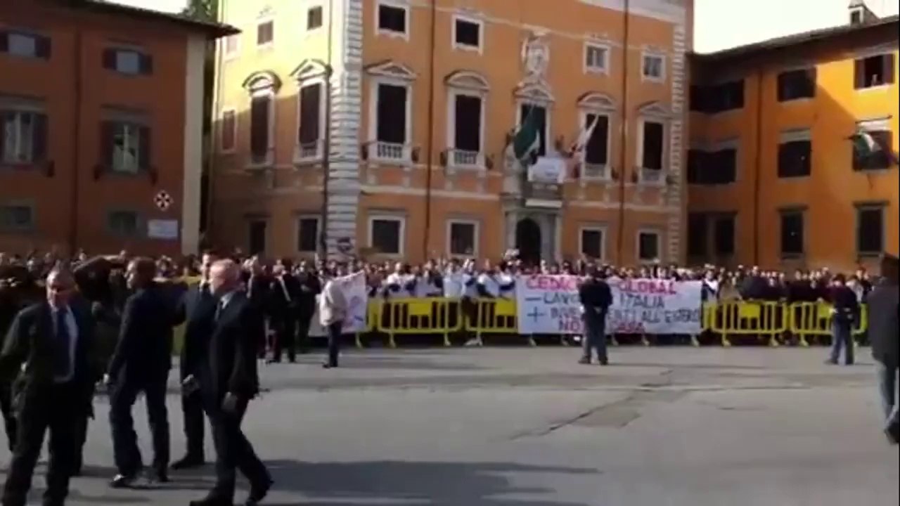 Pisa - Napolitano alla Normale