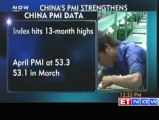 China PMI rises to 13 months high in April