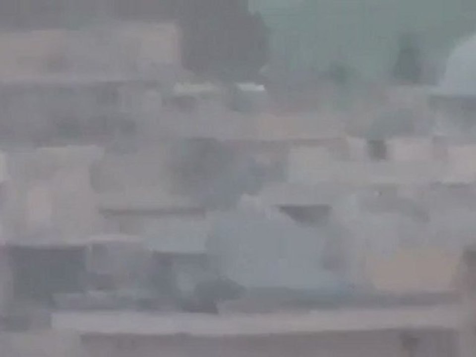 فري برس حلب الأتارب انتشار القناصةعلى أسطح المباني1 5 2012 Aleppo