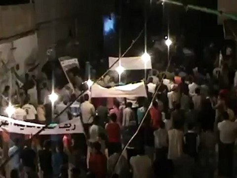 فري برس حلب اعزاز مظاهرة مسائية 1 5 2012 ج2 Aleppo
