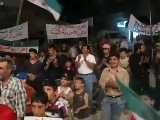 Download Video: فري برس ادلب سرمين مظاهرة مسائية حاشدة نصرة للمدن المنكوية 1 5 2012 Idlib