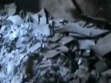 فري برس حمص القصور احراق المنازل من قبل قوات الاحتلال الأسدي ومن بينها بيت  الحرة أم جوزيف 1 5 2012 Homs
