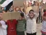 فري برس إدلب قرية الدانا ولأول مرة مظاهرة مسائية لأطفال قرية الدانا 1 5 2012 Idlib