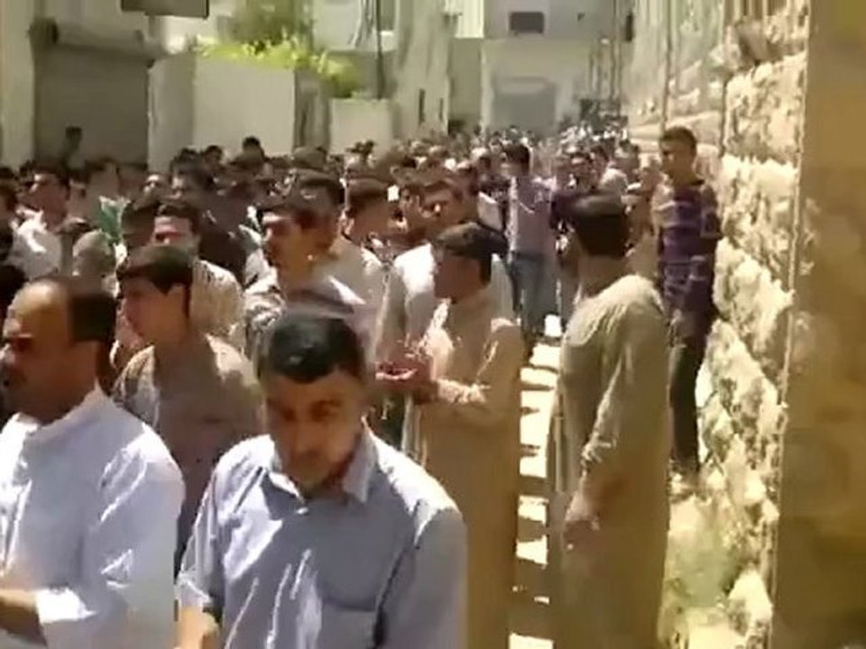 فري برس حماه المحتلة حماه  مورك  مظاهرة صباحية 1 5 2012 Hama