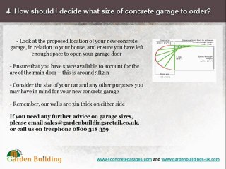 4ConcreteGarages - Frequently Asked Questions #4