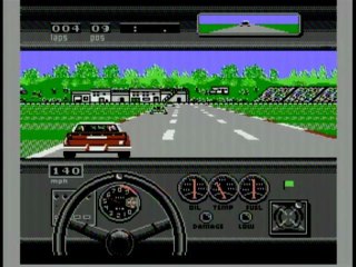 Classic Game Room - NASCAR CHALLENGE for NES review