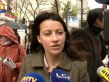 Cécile Duflot appelle à voter pour François Hollande