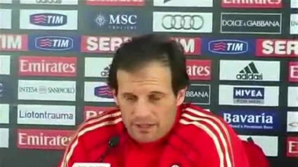 Allegri - Ancora presto per la fuga scudetto del Milan