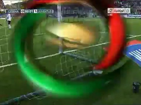 dailygoalz.com - Marco Borriello Goal Cesena vs Juventus 0-1