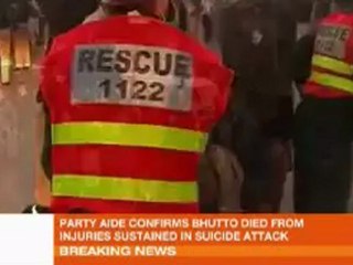 Benazir Bhutto killed at election rally - 27 Dec 07