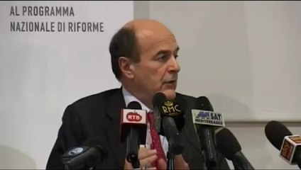 Bersani - Missione in Libia entro i limiti dell'ONU