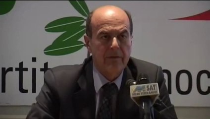 Bersani - Il PD non avallerà i pasticci del Governo