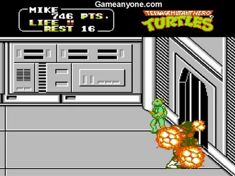 Teenage Mutant Ninja Turtles 2: The Arcade Game Playthrough (NES) (Part 5)