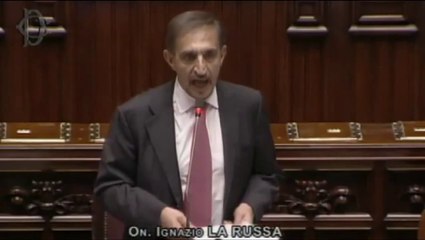 La Russa (Pdl) - La presunta aggressione di Montecitorio