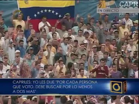 Capriles: No les voy a fallar y seré el próximo Presidente de Venezuela