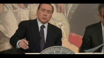 Berlusconi - La manovra economica