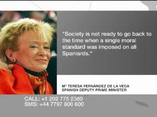 Riz Khan - Church Vs State in Spain - 15 Jan 08