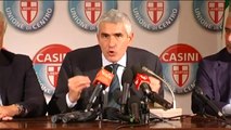 Casini - La mancanza di credibilità del Governo