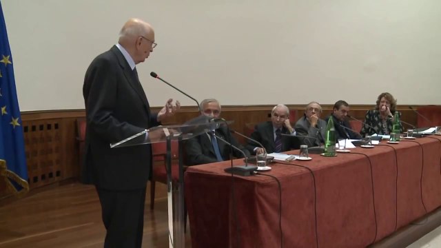 Quirinale - Il Presidente della Repubblica al Convegno Europa 2020