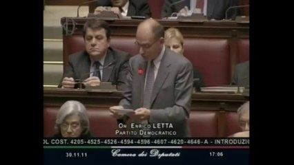 Letta - E' il momento di fare gli stati uniti d'Europa