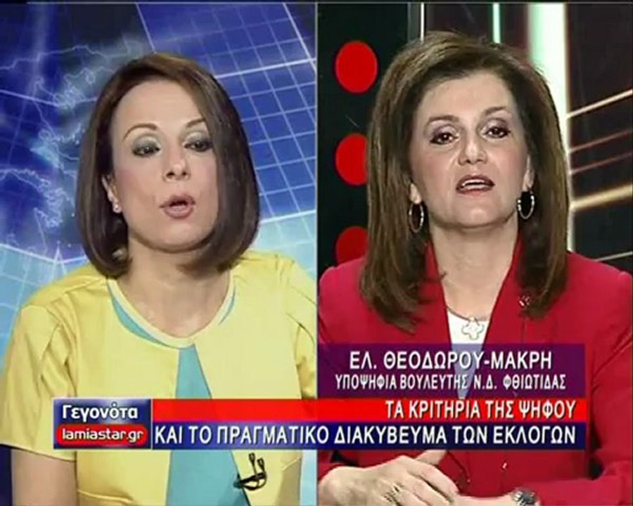 Η Ελένη Μακρή Θεοδώρου στο STAR Κεντρικής Ελλάδας