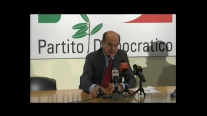 Bersani - Rai, senza riforma il Pd resta fuori (23.02.12)