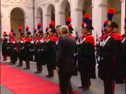 Roma - Conferenza stampa al termine dell'incontro Monti - Rajoy (23.02.12)