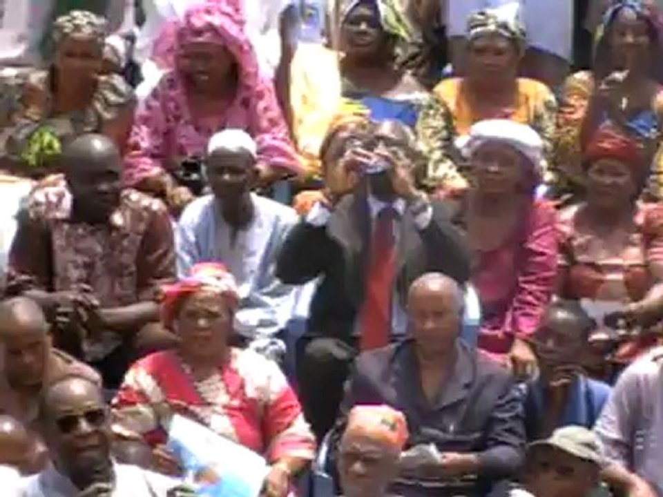 Meeting de l'Opposition (Collectif et ADP) à Coléah le 24 Mars 2012