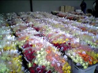 Une Rose Un Espoir 2012 - Emballage des Roses