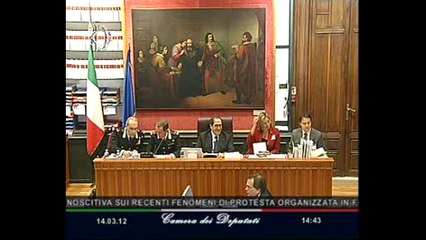 Roma - Audizione di Leonardo Gallitelli (15.03.12)