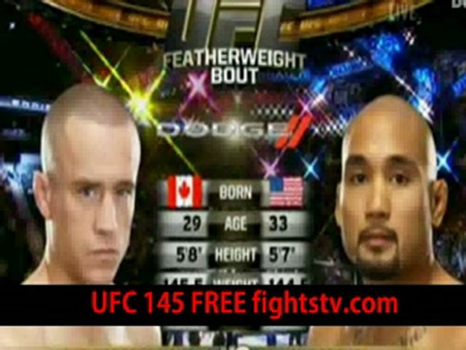 Mark Hominick vs Eddie Yagin fight video