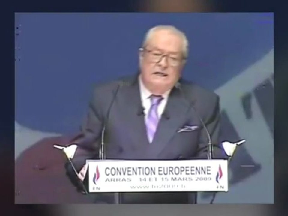 Un des plus beaux discours de Jean-Marie Le Pen sur le mondialisme.