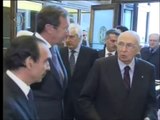 Roma - Camera, Omaggio di Napolitano e Fini a Pio La Torre (12.04.12)