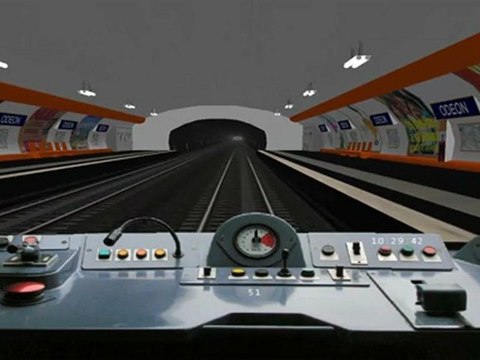 MSTS Metro Parisien - Ligne 4 - Porte de Clignancourt - Porte d'Orléans