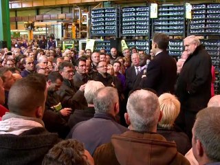 Nicolas Sarkozy à Poitou 法国大选首轮投票前夕，萨科奇专注国内事务谋求支持