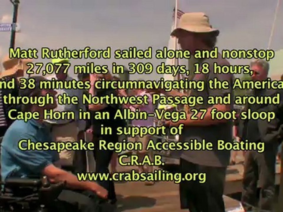 Matt Rutherford Around the Americas Return