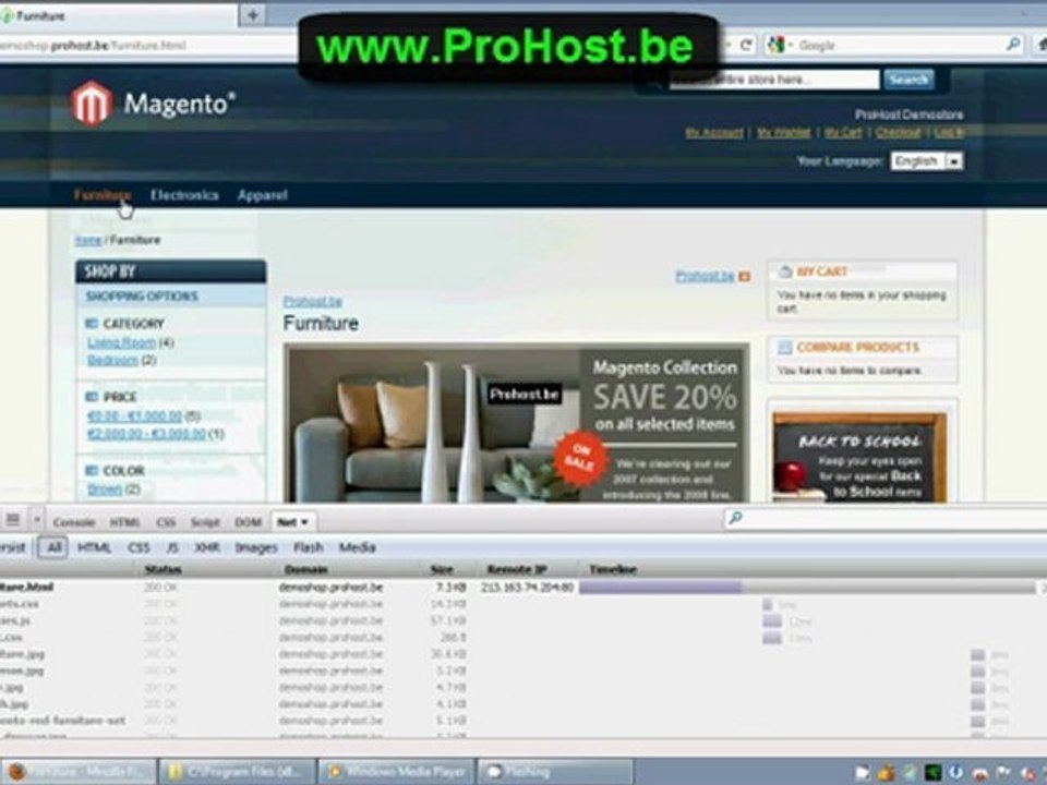 Magento Hosting Prohost.be