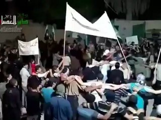 فري برس ريف دمشق مسائية دير العصافير25 4 2012 Damascus