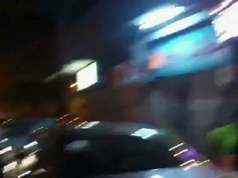 فري برس دمشق المزة مظاهرة مسائية في المزة القديمة 25 4 2012 Damascus