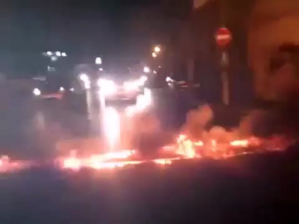 فري برس  دمشق مظاهرة شارع السويقة حملة هذه دمشق 25   4   2012 Damascus