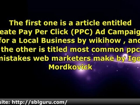 Pay Per Click is not cost effective for marketing local small businesses?