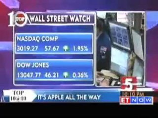 US stocks rise after a blowout quarter from Apple