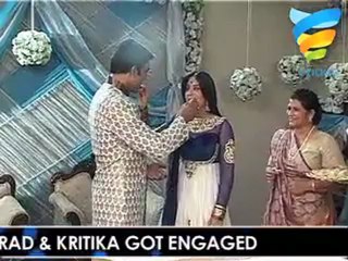 Sharad & Kritika got engaged.
