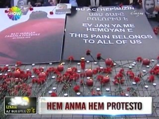 Taksim'de Ermenileri anma protestosu - 25 nisan 2012