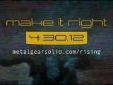 Metal Gear Rising Revengeance - Make It Right Teaser