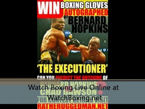 watch Bernard Hopkins vs Chad Dawson II fight online live April 28th