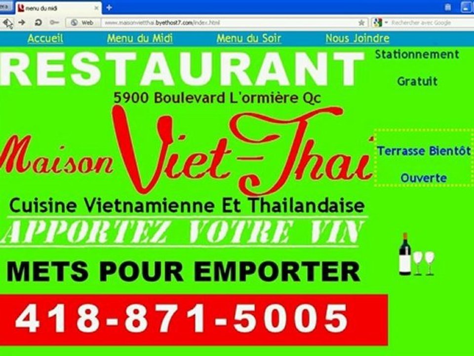 RESTAURANT MAISON VIET THAI