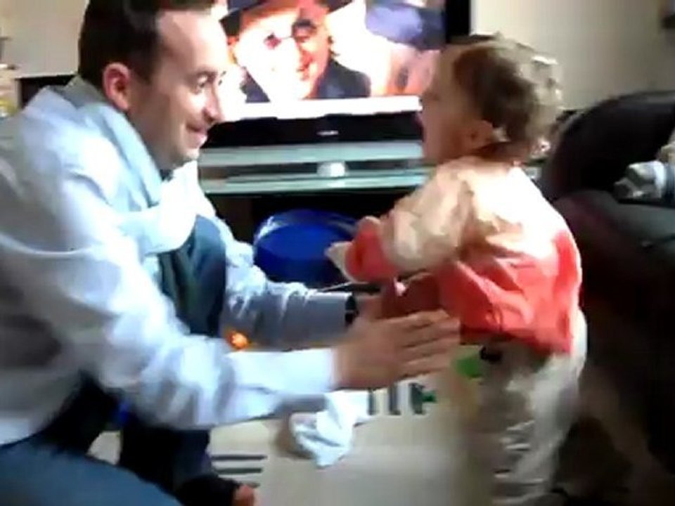 Premiers petits pas de Jules 1 an et 1 jour