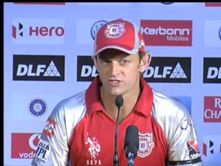 Adam Gilchrist Post match PC 26April