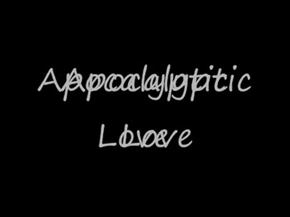 Apocalyptic Love